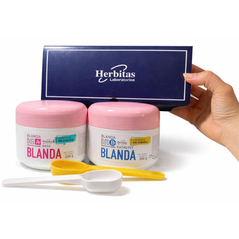 Kit de Silicones Blanda Blandos Herbitas (Base A + Catalisador B)