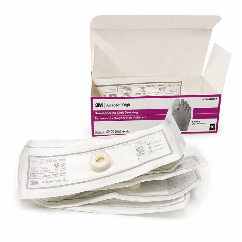 Curativo Podológico Adaptic Digit Herbitas Caixa com 10 UN